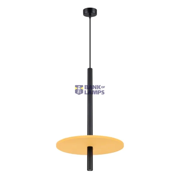 Pendant lamp FELTRO 1 black/yellow image 1