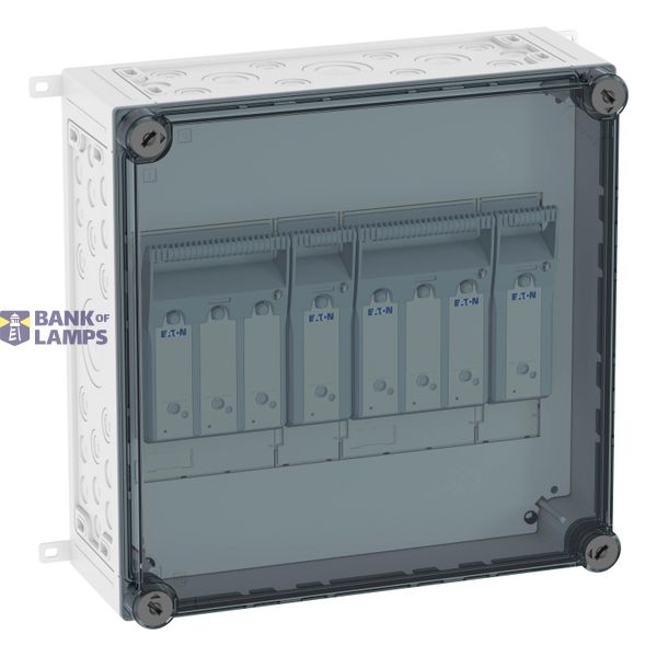 NH individual enclosure 2x XNH00, 3-pole+1-pole, incl. finger-protecti image 5