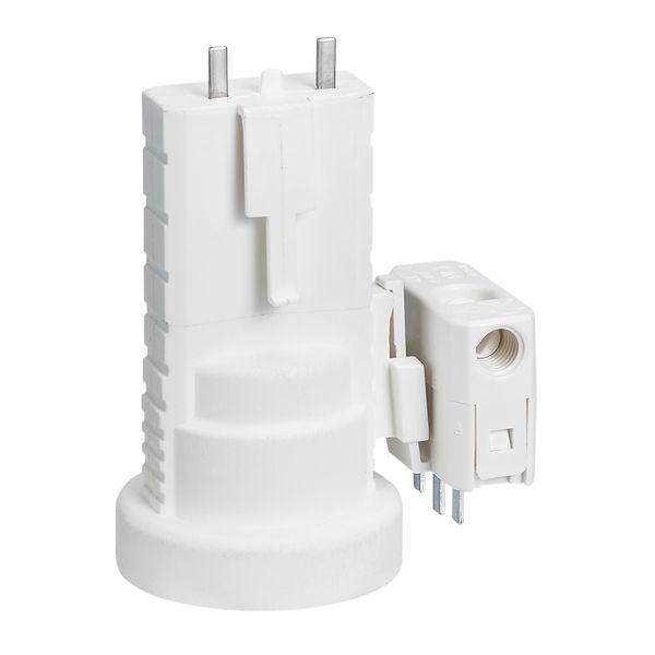 Compact DCL E27 socket delivered with plug reference 060134 image 1