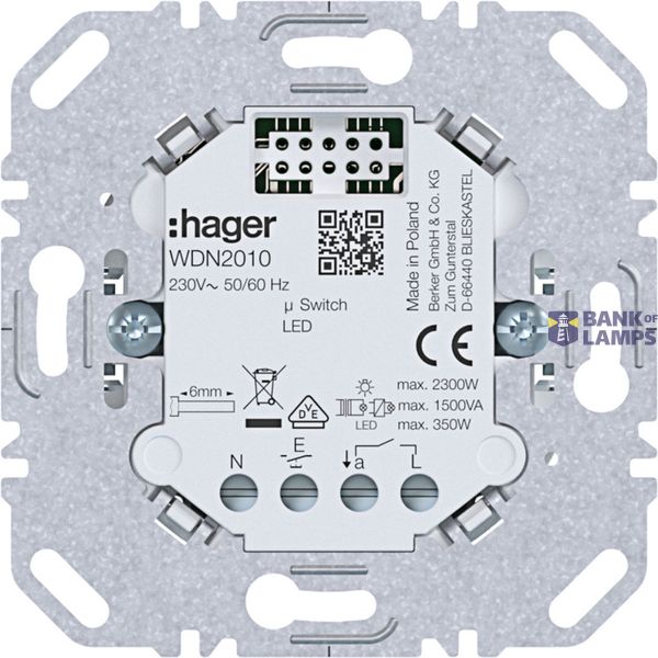 Universal switching module, single, 10 pins, A.x/C.x image 1