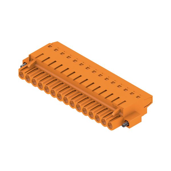 PCB plug-in connector, female plug, 5.08 mm, Number of poles: 15, 180°, TOP connection, Clamping range, max. : 2.5 mm², Box image 3