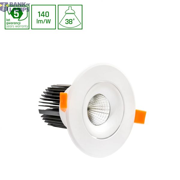 CEL MONA 3 840 27W 230V 38deg White MESH image 1