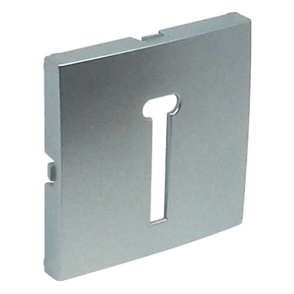 COVER PLATE F/T8 FRENCH TELEP SOCKET ALUMIN image 2