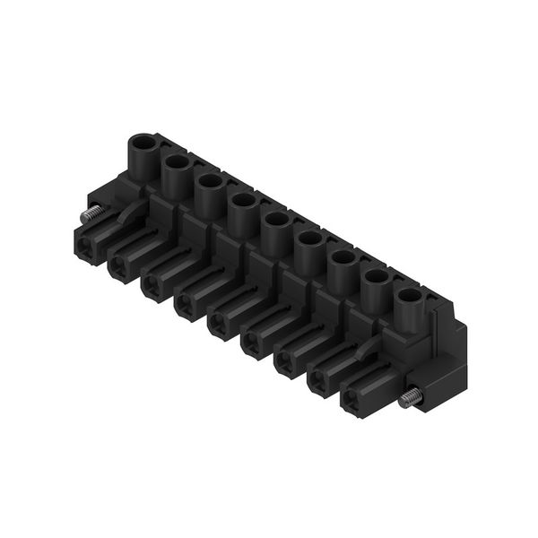 PCB plug-in connector, female plug, 7.62 mm, Number of poles: 9, 180°, Clamping yoke connection, Clamping range, max. : 4 mm², Box image 2