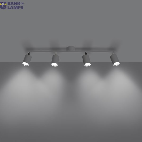 CEILING LAMP LEMMI 4L WHITE GU10 4X10W IP20 image 7