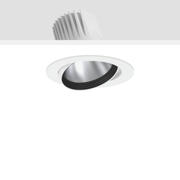 RONDOS maxi, 25 W, 3250 lm, 930, white, DALI Recessed projectors, D 17 image 2