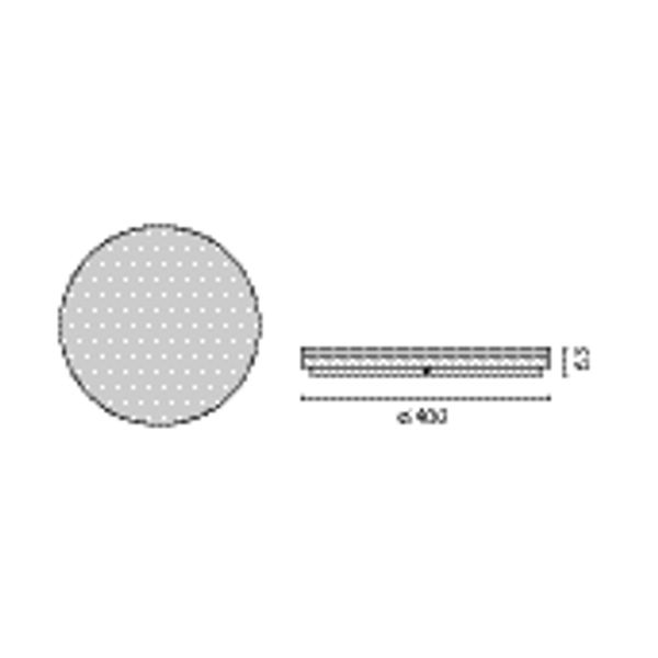 WL 400 ROUND 29/38W S/A 830/840 DALI image 5