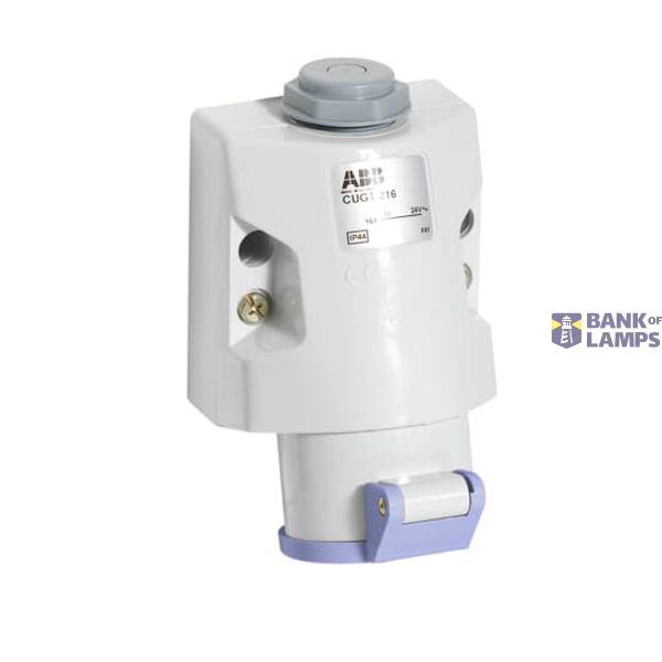 Socket-outlet for surface mounting for extra low voltage, 16A, IP44, 2-pole image 1