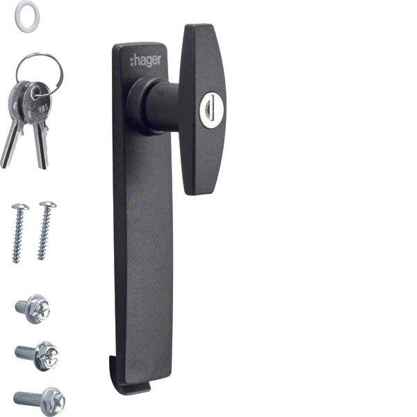 Locking,univers, T-handle, big, with lock-Nr. E1242 image 1