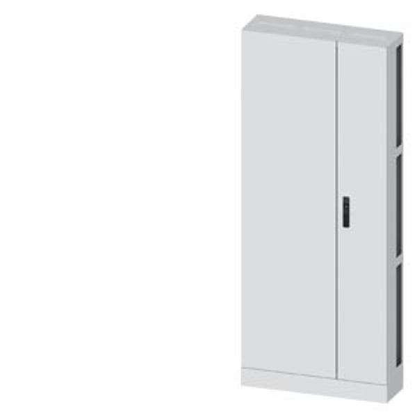 ALPHA 630, floor-mounted cabinet, with open side panel, IP55, protection class 1 image 2