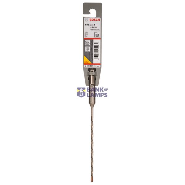 Hammer drill bit SDS-plus-5 4 x 100 x 165 mm image 2