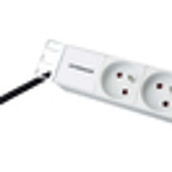 19" PDU, 9xUTE, Profile ALU 1U, 2m-cable, RAL7035 image 9