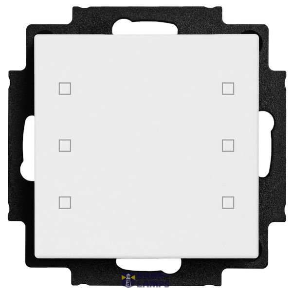 Button. off., 6-cl., 6 neutral clav., input/output. and room thermostat image 1