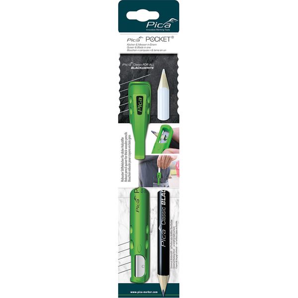 Pica 505/03 Pocket Black - White image 1