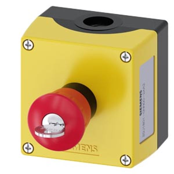 Enclosure for command devices, 22 mm, round image 1