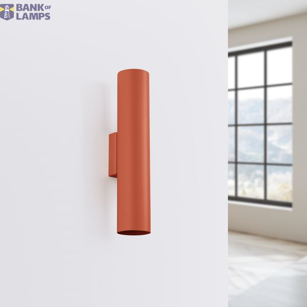 WALL LAMP LAGOS 2 RED OCHRE 2XGU10 image 10