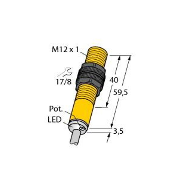 Capacitive Sensor   BC3-S12-AN6X image 1