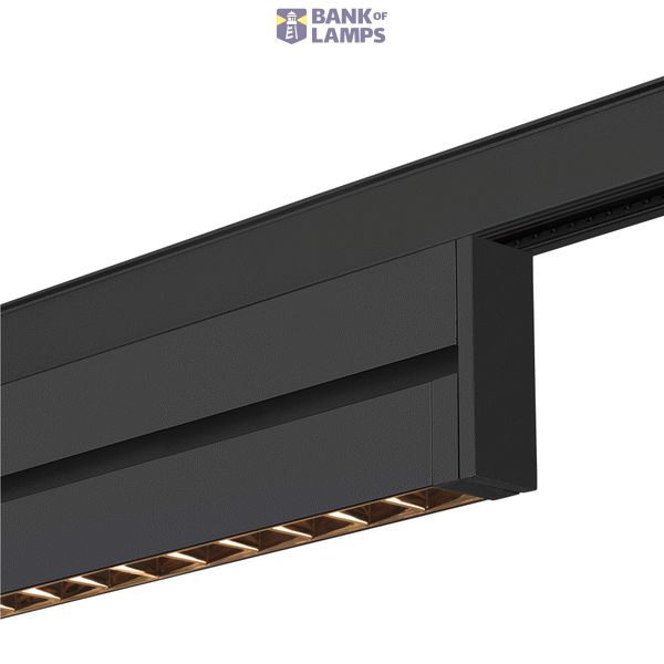 IN-LINE 24 48V TRACK Move DALI, Darklight Reflector, spot, black / black, 7.3W, 580lm, 2700K, CRI90, 35° image 2