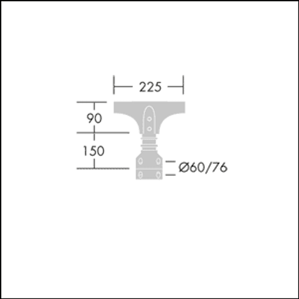 OLSYS1 MTP 60/76 - Mounting accessory image 3