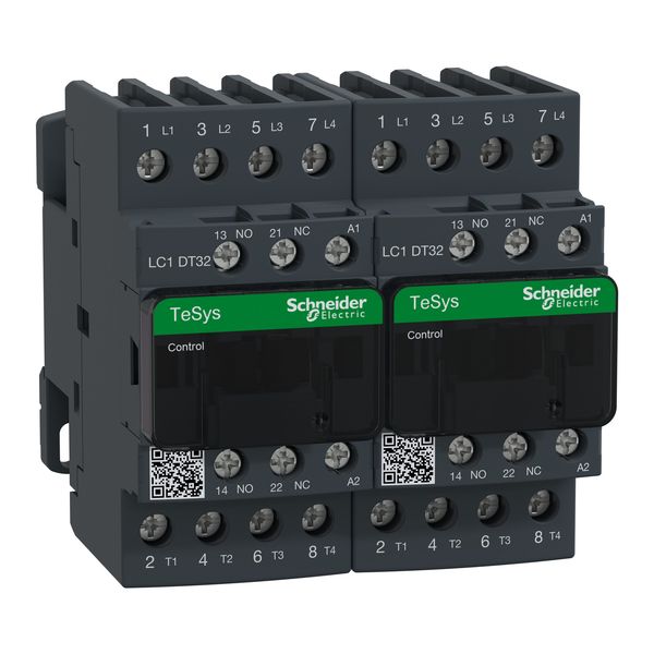 REVERSING CONTACTOR 575VAC 32A IEC image 1