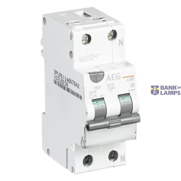 LSFI B16/030 Residual Current Circuit Breaker with Overcurrent Protection 1+NP A type 30 mA image 10