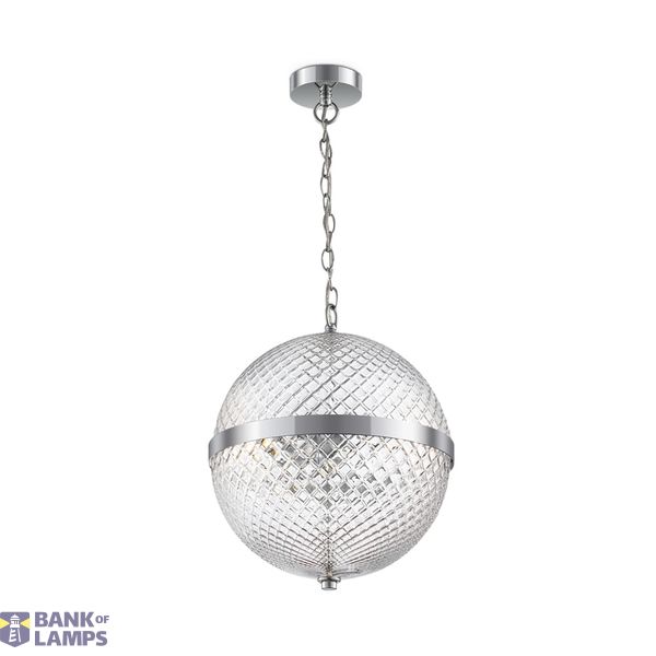 Neoclassic Yonkers Pendant Lamp Chrome image 3