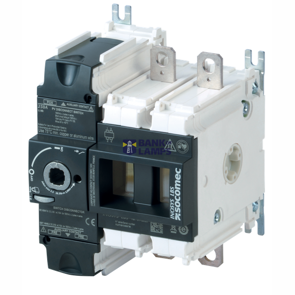 Load break switch body 1500Vdc 400A 2P INOSYS image 2