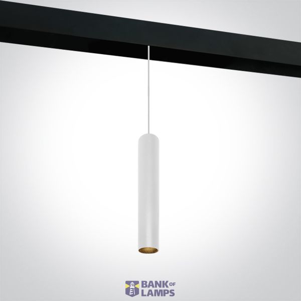 42130BL/B/V BLACK DALI 9W PENDANT CCTV 48V IP20 DARK LIGHT image 1