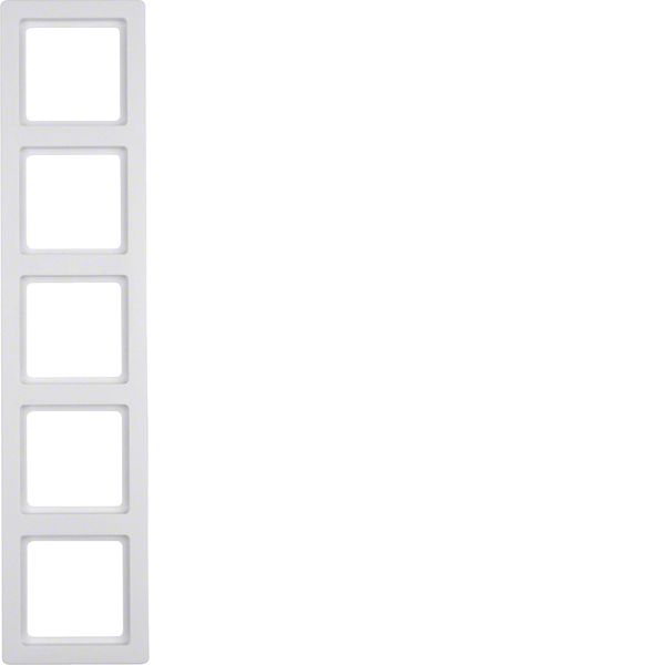 Frame 5gang, Q.1, p. white velvety image 1