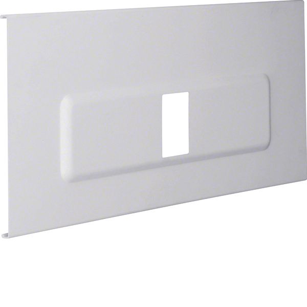 Pre-cut lid AEE 4 gang, FB 60230, light grey image 1