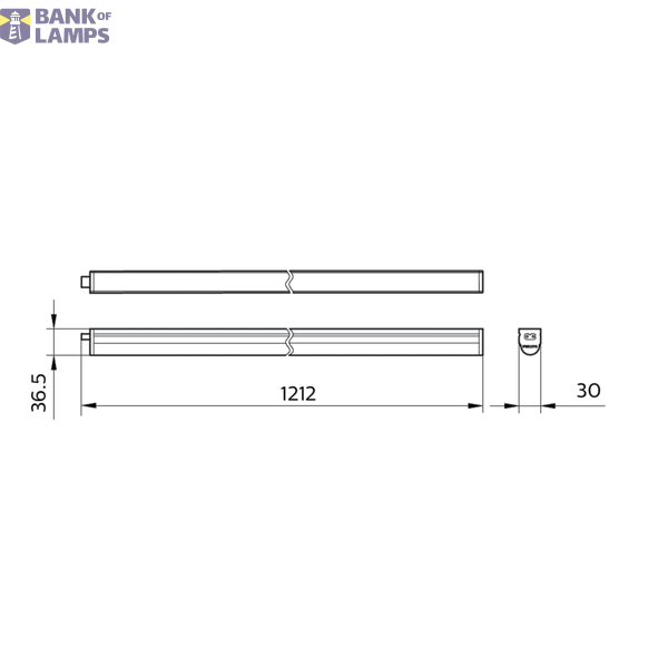 BN013C LED20S/840 L1200 image 2