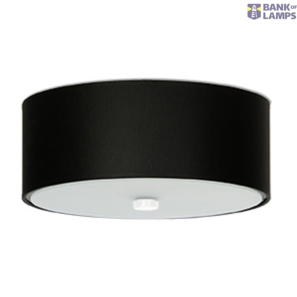 CEILING LAMP SCALE 30 BLACK E27 3X60W IP20 image 2