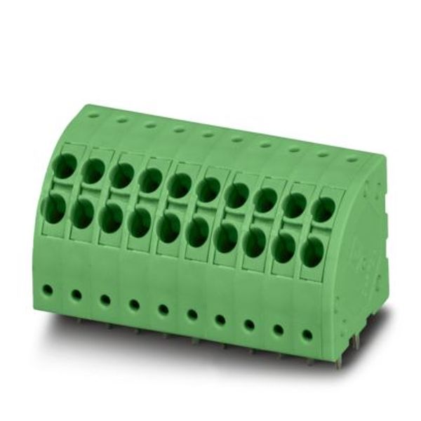 PTDA 1,5/ 8-3,5 MCSVT/GY BD:+,- - PCB terminal block image 1
