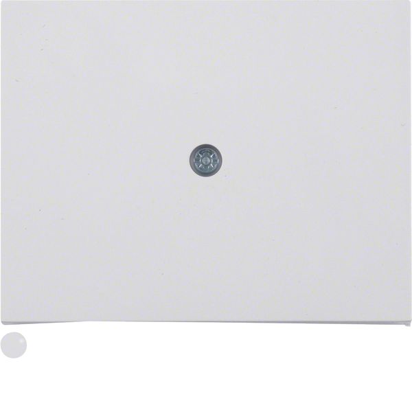 Centre plate for cable out., K.1/K.5, p. white glossy image 3