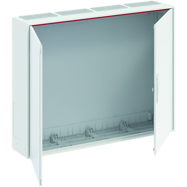 A45 ComfortLine A Wall-mounting cabinet, Surface mounted/recessed mounted/partially recessed mounted, 240 SU, Isolated (Class II), IP44, Field Width: 4, Rows: 5, 800 mm x 1050 mm x 215 mm image 1