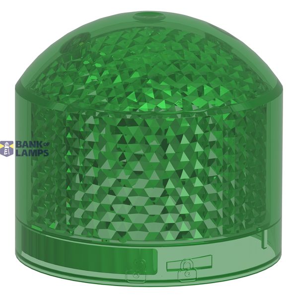 Beacon Flashing Green colored lens image 1