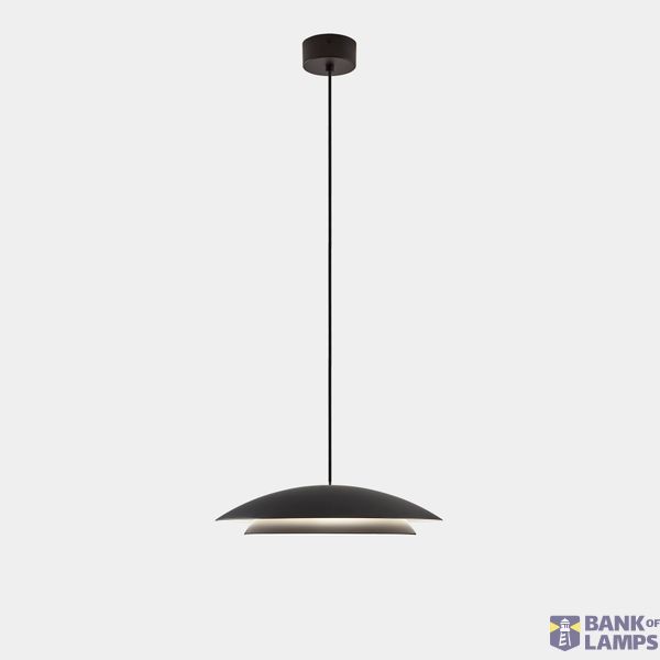 Pendant Noway Small LED 16.5W 2700K Black 618lm image 1