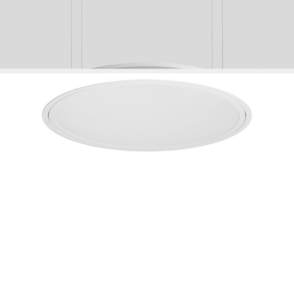 TRIONA round, 31 W, 3900 lm, 840, white, DALI Recessed ceiling luminai image 2