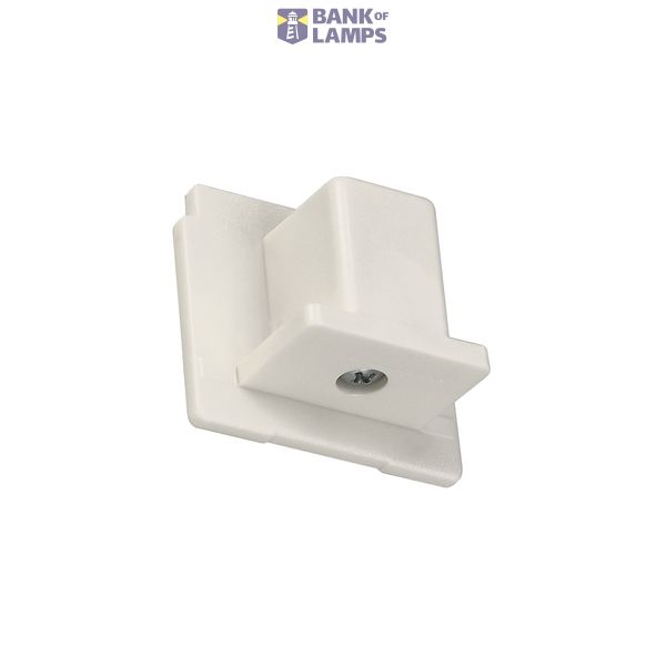 EUTRAC end cap for 3-circuit track, white image 1