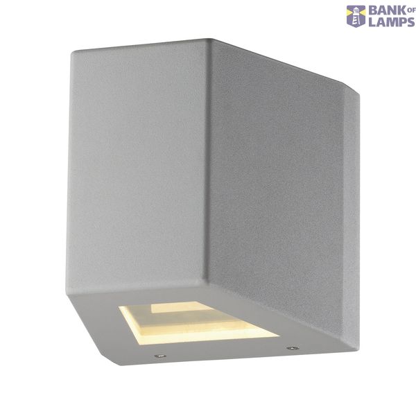 OUT-BEAM R7s wall light, silver-grey, max. 150W, IP44 image 3