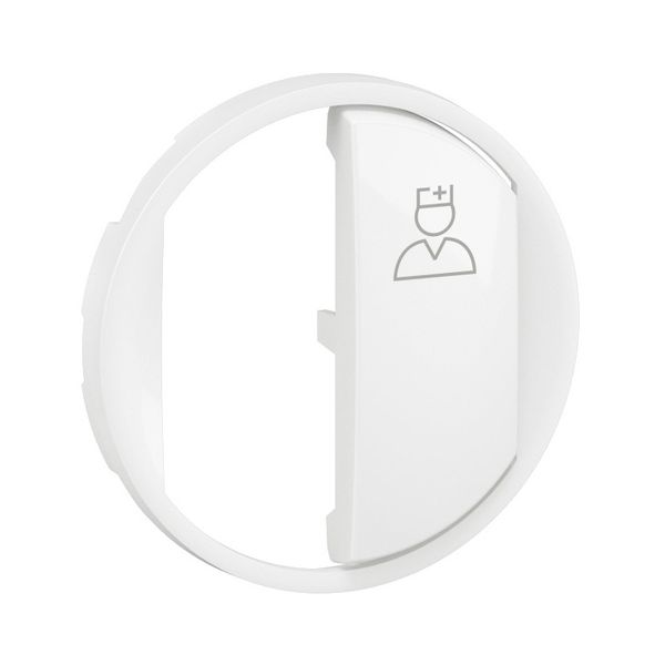 COVER FOR SANITARY CALL BUTTON CELIANE WHITE image 5