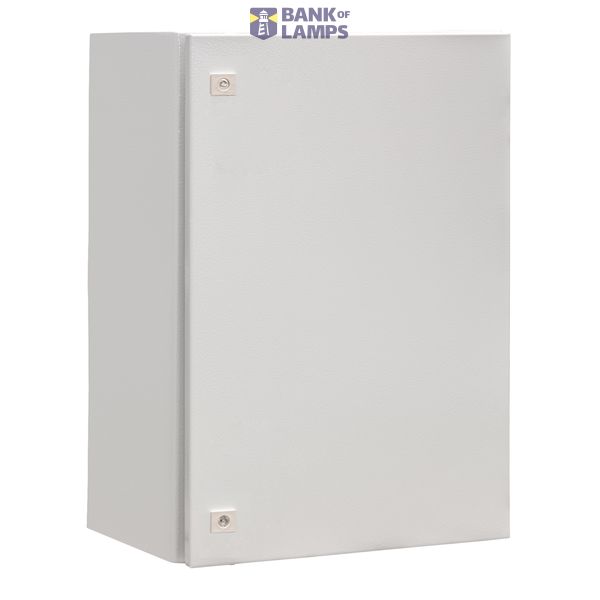 Wall-mounted enclosure 1 door IP65 H=800 W=600 D=400 mm image 1
