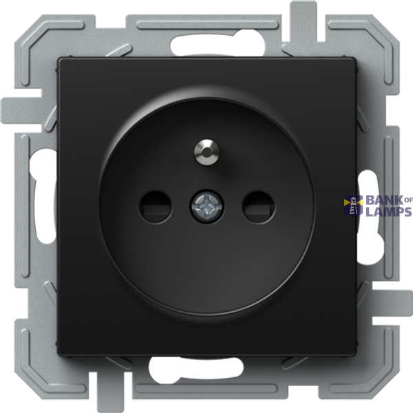 SOCKET FRENCH 2P+E 16A 250V~ BV BK XO 4417124 image 1