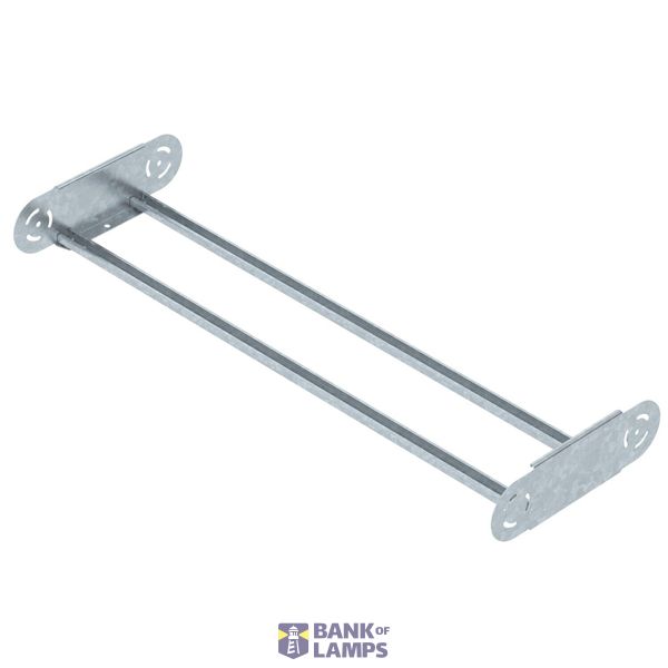 Adjustable bend element for cable ladder 110x1000 Steel Hot-dip galvan image 1
