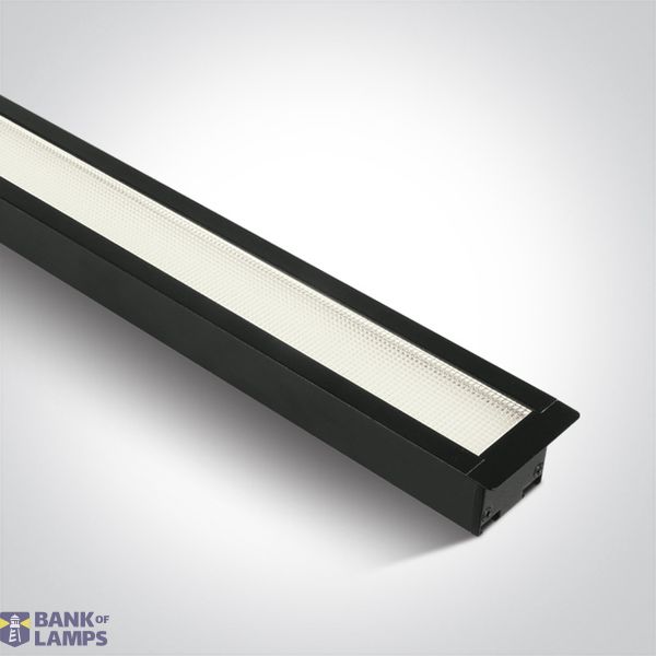 BLACK RECESSED UGR19 40W CW IP20 230V image 2