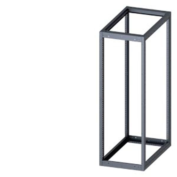 SIVACON frame for standard empty enclosures, H: 1800 mm, W: 600 mm, D: 1000 mm image 1
