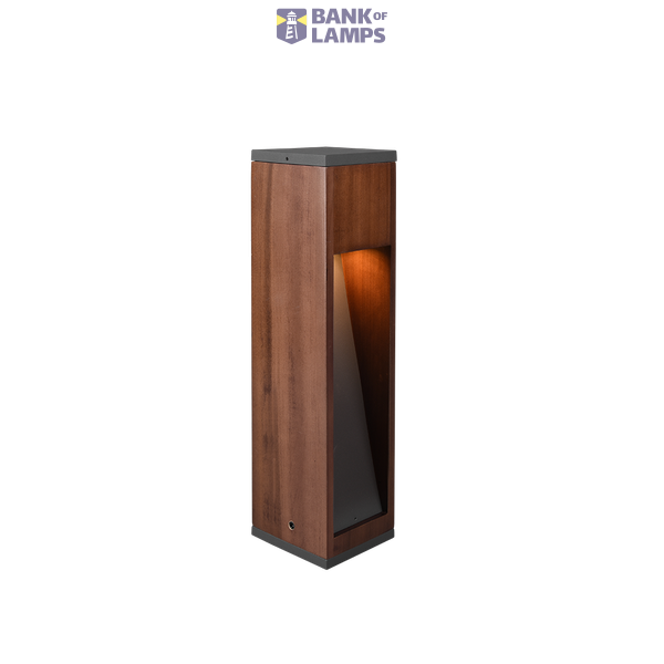Canning pole GU10 40 cm wood/anthracite image 1
