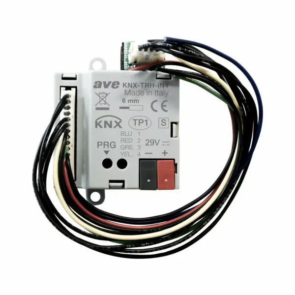 KNX Temperature and Umidity with 4 DI - Box Bottom image 1