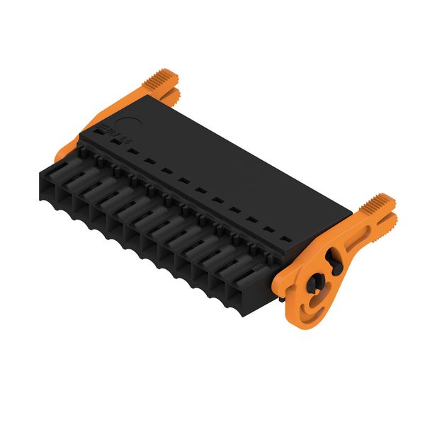 PCB plug-in connector, female plug, 3.50 mm, Number of poles: 12, 180°, PUSH IN with actuator, Clamping range, max. : 1.5 mm², Box image 2