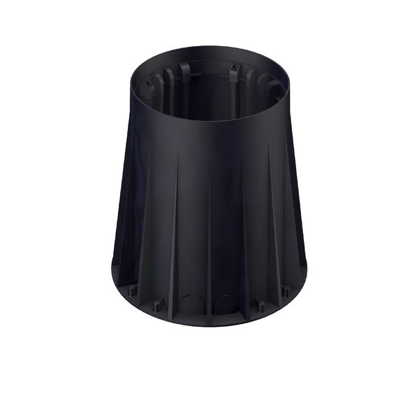 Anchoring tube D 302 H 320 colour: black image 1
